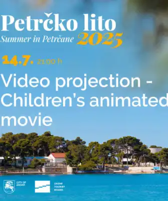 Summer in Petrčane 2025 | Video Projection - children's cartoon