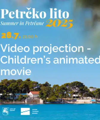 Summer in Petrčane 2025 | Video Projection - children's cartoon