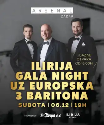 Gala Night with 3 European Baritones