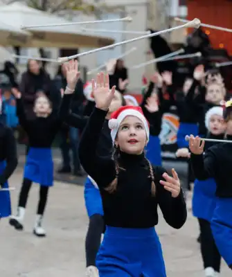 Majorette Dance Performance