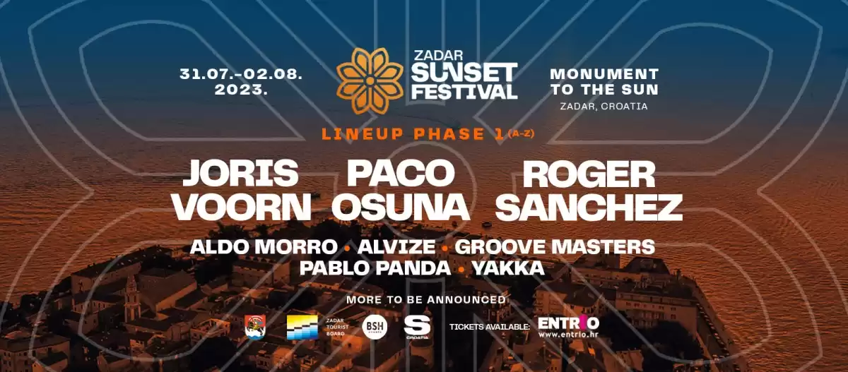 Experience the Thrill of a Lifetime at Zadar Sunset Festival 2023