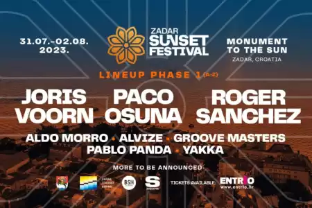 Experience the Thrill of a Lifetime at Zadar Sunset Festival 2023